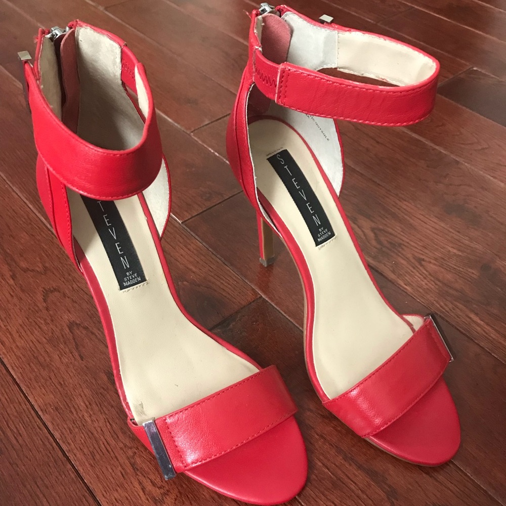 STEVEN by Steve Madden Red Heels
